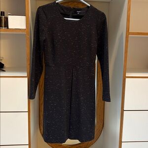 Madewell Charcoal Speckled Dress